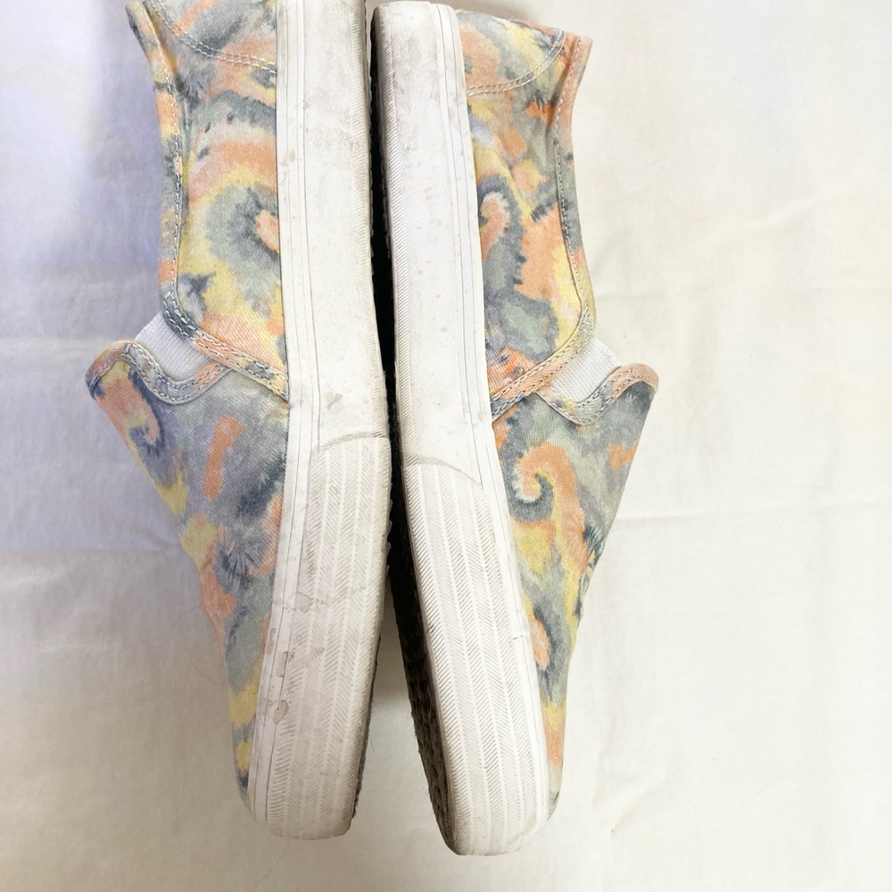 Keds multicolor slip on sneakers tie-dye size 8.5 - Picture 3 of 4